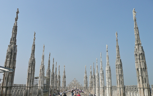 Cielo sopra Duomo, Milano