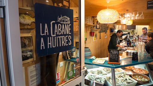 Biarritz food diary:  La Cabane à Huitres