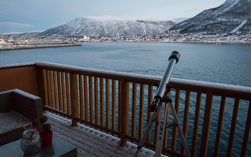 Our home over Christmas 2017, Tromsø